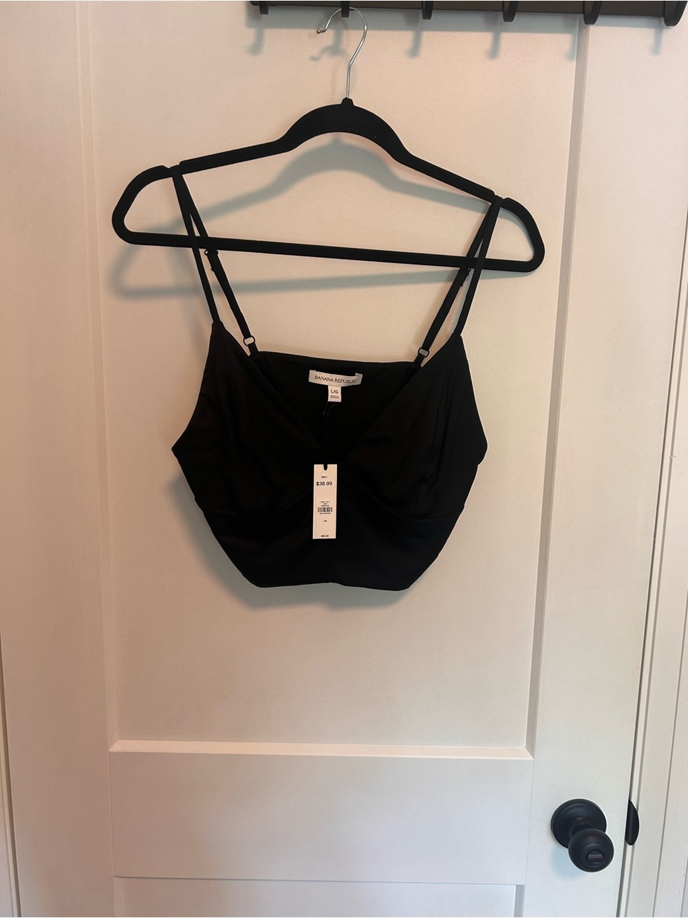 Banana Republic - Satin Cropped Cami